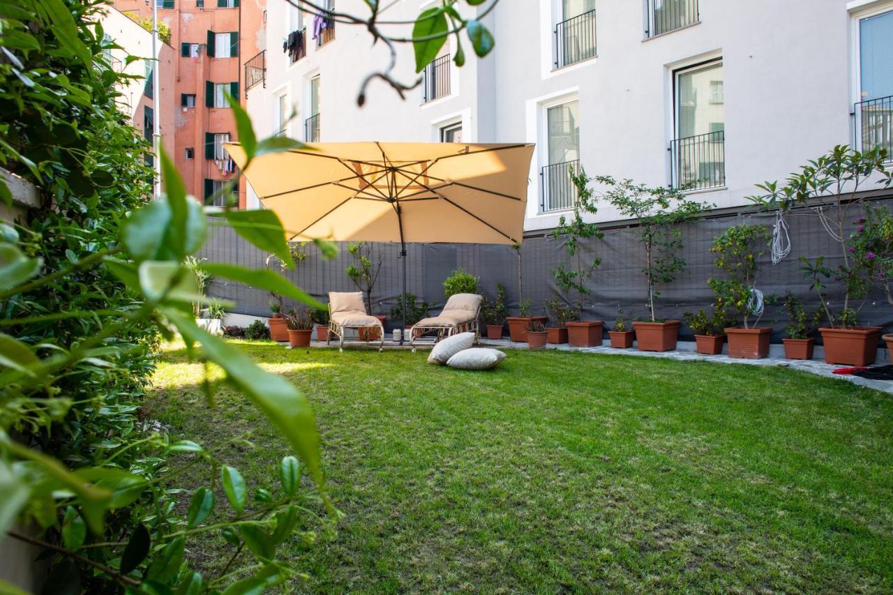Giardino In Centro Storico -Appartamento Con Giardino, Genova Centro Storico, Acquario Exterior foto